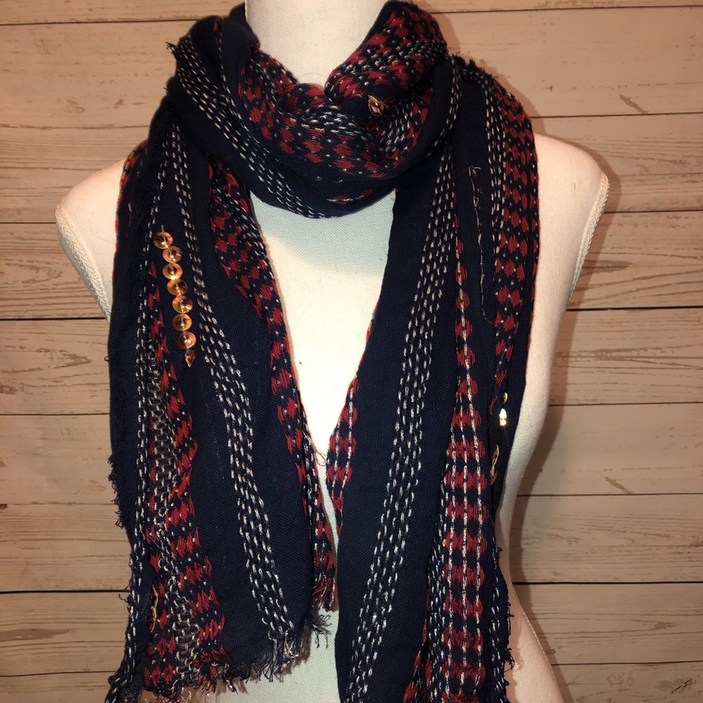 Old Navy Patriotic Scarf